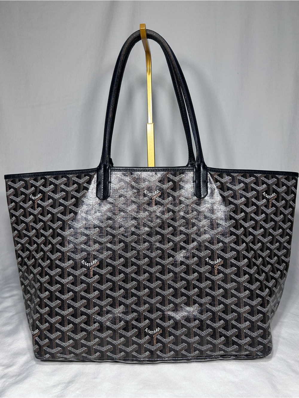 Goyard Saint Louis PM Tote Bag in black